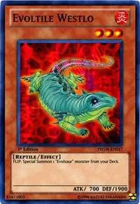 Evoltile Westlo PHSW-EN017 Unlimited Yu-Gi-Oh card from Photon Shockwave