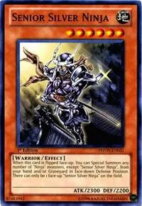 Senior Silver Ninja PHSW-EN031 1st Edition Yu-Gi-Oh card from Photon Shockwave