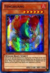 Fenghuang PHSW-EN033 1st Edition Yu-Gi-Oh card from Photon Shockwave
