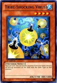 Tribe-Shocking Virus PHSW-EN034 1st Edition Yu-Gi-Oh card from Photon Shockwave