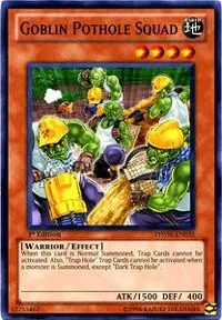 Goblin Pothole Squad PHSW-EN035 Unlimited Yu-Gi-Oh card from Photon Shockwave