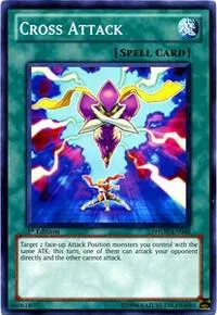 Cross Attack PHSW-EN048 Unlimited Yu-Gi-Oh card from Photon Shockwave