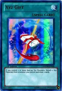 Xyz Gift PHSW-EN049 1st Edition Yu-Gi-Oh card from Photon Shockwave