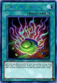 Shard of Greed PHSW-EN057 1st Edition Yu-Gi-Oh card from Photon Shockwave