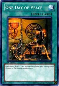 One Day of Peace PHSW-EN060 1st Edition Yu-Gi-Oh card from Photon Shockwave