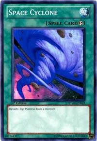 Space Cyclone PHSW-EN061 1st Edition Yu-Gi-Oh card from Photon Shockwave