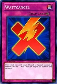 Wattcancel PHSW-EN073 1st Edition Yu-Gi-Oh card from Photon Shockwave