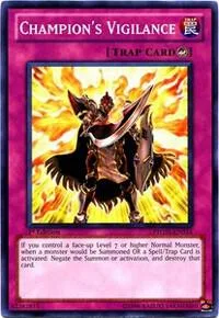 Champion's Vigilance PHSW-EN074 Yu-Gi-Oh card from Photon Shockwave
