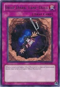 Deep Dark Trap Hole PHSW-EN078 1st Edition Yu-Gi-Oh card from Photon Shockwave