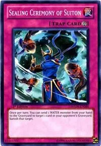 Sealing Ceremony of Suiton PHSW-EN080 Yu-Gi-Oh card from Photon Shockwave