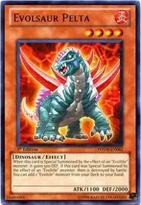 Evolsaur Pelta PHSW-EN082 1st Edition Yu-Gi-Oh card from Photon Shockwave