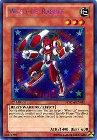 Wind-Up Rabbit PHSW-EN083 1st Edition Yu-Gi-Oh card from Photon Shockwave