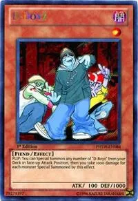 D-Boyz PHSW-EN084 Unlimited Yu-Gi-Oh card from Photon Shockwave