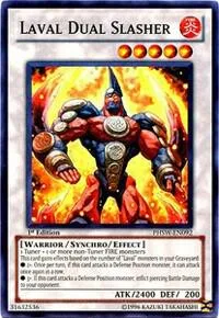Laval Dual Slasher PHSW-EN092 Unlimited Yu-Gi-Oh card from Photon Shockwave