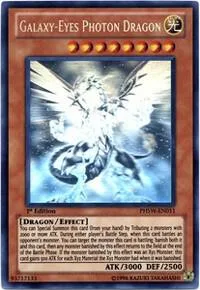 Galaxy-Eyes Photon Dragon Ghost Rare PHSW-EN011 1st Edition Yu-Gi-Oh card from Photon Shockwave