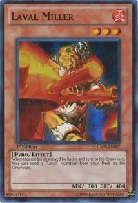 Laval Miller HA05-EN007 Yu-Gi-Oh card from Hidden Arsenal 5: Steelswarm Invasion