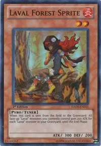 Laval Forest Sprite HA05-EN011 1st Edition Yu-Gi-Oh card from Hidden Arsenal 5: Steelswarm Invasion