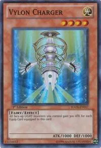 Vylon Charger HA05-EN017 Yu-Gi-Oh card from Hidden Arsenal 5: Steelswarm Invasion