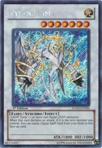 Vylon Sigma HA05-EN024 1st Edition Yu-Gi-Oh card from Hidden Arsenal 5: Steelswarm Invasion