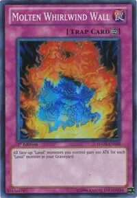 Molten Whirlwind Wall HA05-EN030 Yu-Gi-Oh card from Hidden Arsenal 5: Steelswarm Invasion