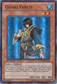 Gishki Vanity HA05-EN032 Yu-Gi-Oh card from Hidden Arsenal 5: Steelswarm Invasion