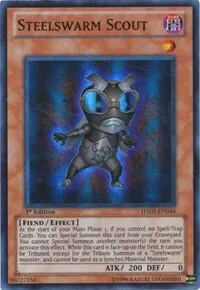 Steelswarm Scout HA05-EN044 1st Edition Yu-Gi-Oh card from Hidden Arsenal 5: Steelswarm Invasion