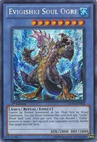 Evigishki Soul Ogre HA05-EN052 Yu-Gi-Oh card from Hidden Arsenal 5: Steelswarm Invasion