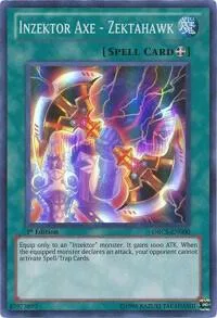 Inzektor Axe - Zektahawk ORCS-EN000 Yu-Gi-Oh card from Order of Chaos
