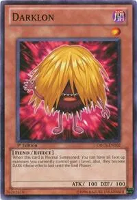 Darklon ORCS-EN002 Yu-Gi-Oh card from Order of Chaos