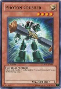 Photon Crusher ORCS-EN009 Unlimited Yu-Gi-Oh card from Order of Chaos