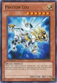 Photon Leo ORCS-EN010 Unlimited Yu-Gi-Oh card from Order of Chaos