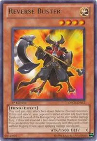 Reverse Buster ORCS-EN012 Yu-Gi-Oh card from Order of Chaos