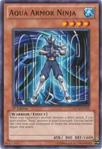 Aqua Armor Ninja ORCS-EN015 Unlimited Yu-Gi-Oh card from Order of Chaos
