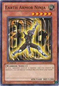 Earth Armor Ninja ORCS-EN016 1st Edition Yu-Gi-Oh card from Order of Chaos