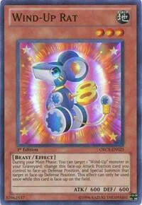 Wind-Up Rat ORCS-EN023 Unlimited Yu-Gi-Oh card from Order of Chaos