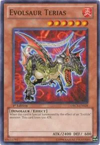 Evolsaur Terias ORCS-EN028 Unlimited Yu-Gi-Oh card from Order of Chaos