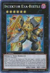Inzektor Exa-Beetle ORCS-EN046 Unlimited Yu-Gi-Oh card from Order of Chaos