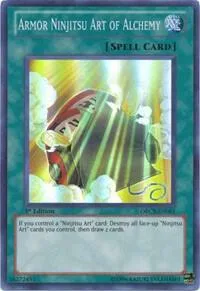 Armor Ninjitsu Art of Alchemy ORCS-EN051 Yu-Gi-Oh card from Order of Chaos