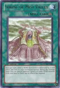 Shrine of Mist Valley ORCS-EN060 Yu-Gi-Oh card from Order of Chaos