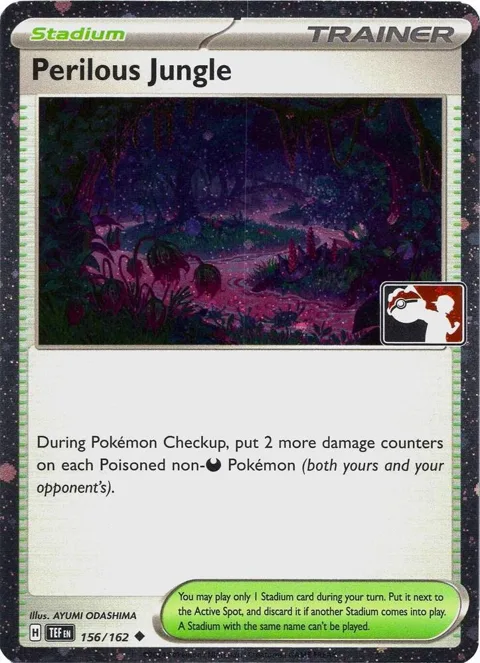 Perilous Jungle - 156/162 Cosmos Holo #156/162 Holofoil Pokémon card from Prize Pack Series Cards