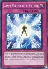 Armor Ninjitsu Art of Freezing ORCS-EN068 Unlimited Yu-Gi-Oh card from Order of Chaos