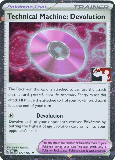 Technical Machine: Devolution - 177/182 Cosmos Holo #177/182 Holofoil Pokémon card from Prize Pack Series Cards