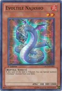 Evoltile Najasho ORCS-EN083 1st Edition Yu-Gi-Oh card from Order of Chaos