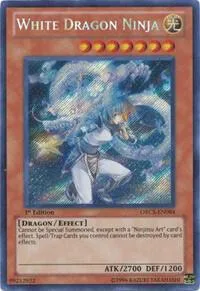 White Dragon Ninja ORCS-EN084 Unlimited Yu-Gi-Oh card from Order of Chaos