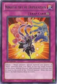 Ninjitsu Art of Duplication ORCS-EN089 1st Edition Yu-Gi-Oh card from Order of Chaos
