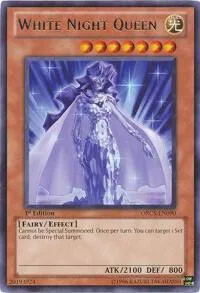 White Night Queen ORCS-EN090 1st Edition Yu-Gi-Oh card from Order of Chaos