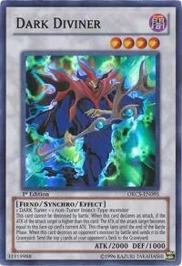 Dark Diviner ORCS-EN095 Unlimited Yu-Gi-Oh card from Order of Chaos