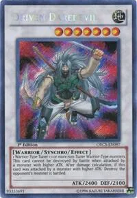 Driven Daredevil ORCS-EN097 1st Edition Yu-Gi-Oh card from Order of Chaos