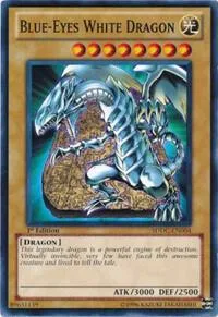 Blue-Eyes White Dragon SDDC-EN004 Yu-Gi-Oh card from Structure Deck: Dragons Collide