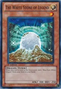 The White Stone of Legend SDDC-EN006 Yu-Gi-Oh card from Structure Deck: Dragons Collide